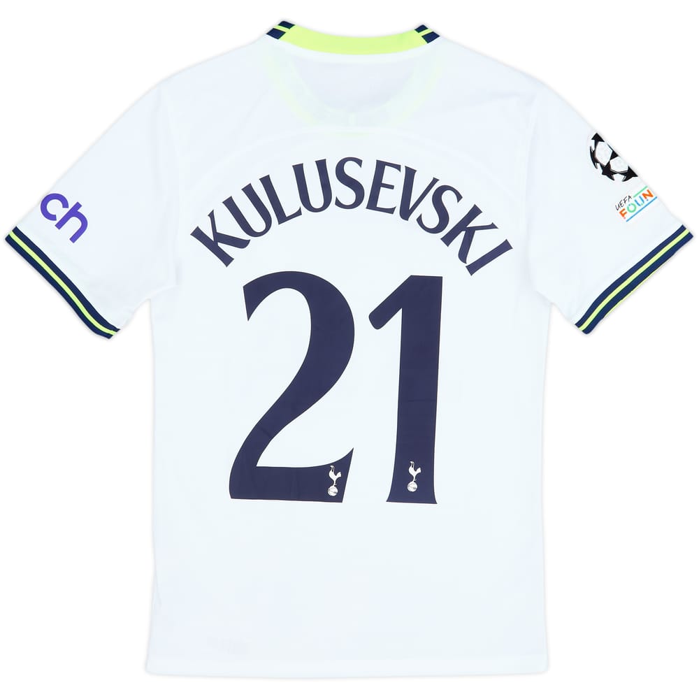 2022-23 Tottenham Home Shirt Kulusevski #21 - 9/10 - (XS)