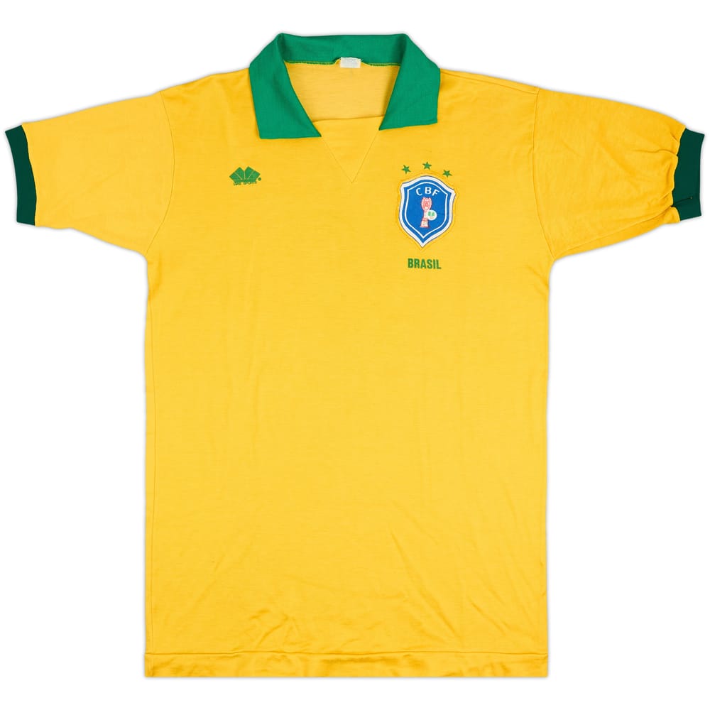1990 Brazil Dias Sports Fan Shirt #10 - 8/10 - (L)
