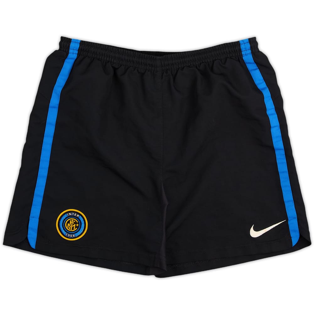 2006-07 Inter Milan Home Shorts - 7/10 - (13-14 Years)