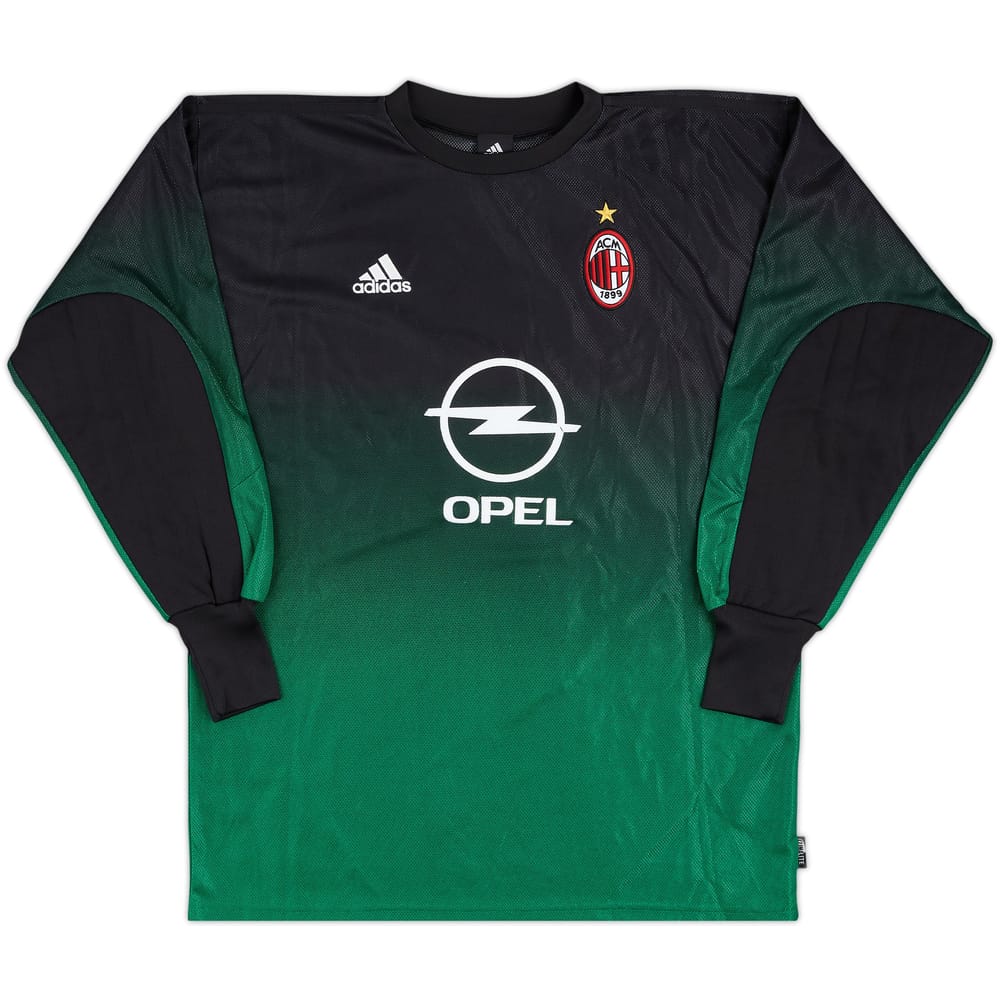 2002-03 AC Milan Match Issue GK Shirt #12