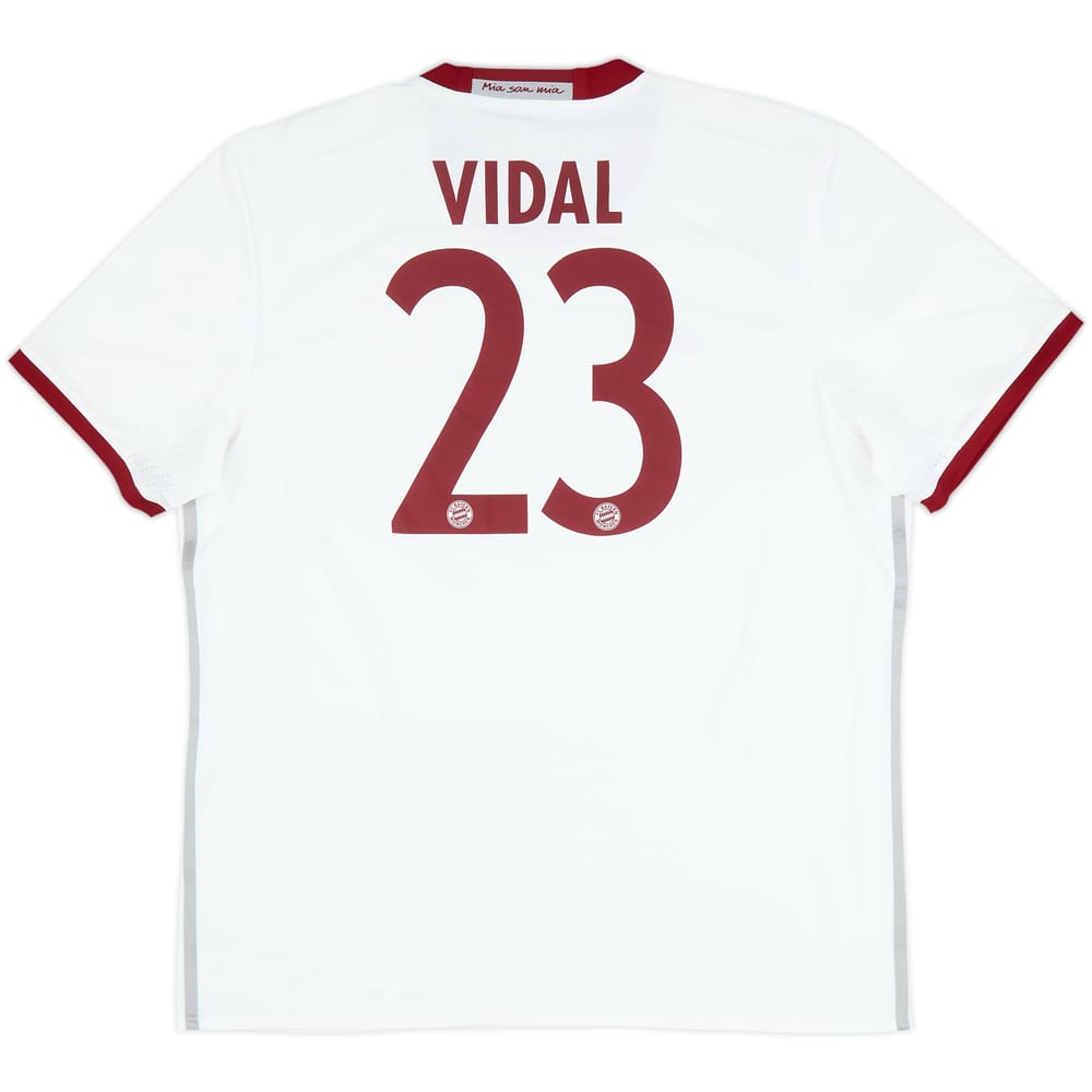 2016-17 Bayern Munich Third Shirt Vidal #23 (XL)