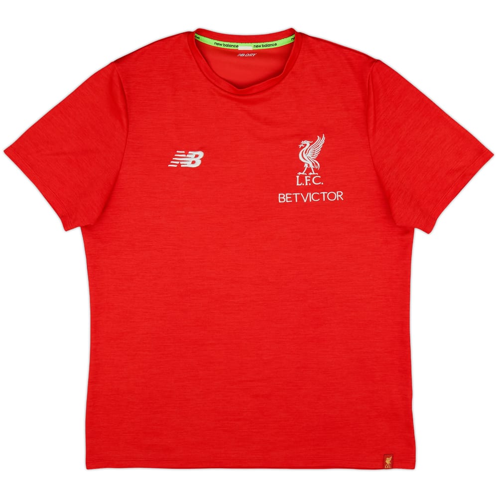 2018-19 Liverpool New Balance Training Shirt - 8/10 - (L)