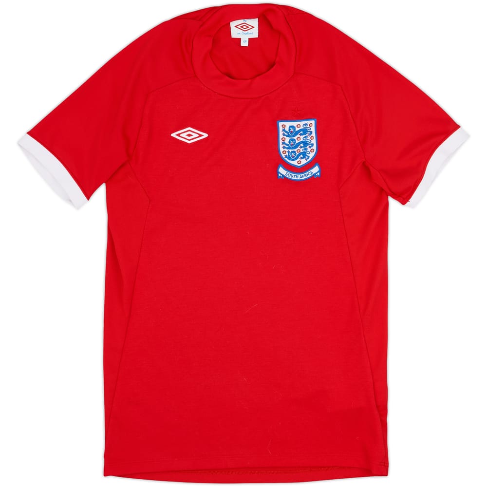 2010-11 England 'South Africa' Away Shirt - 10/10 - (15-16 Years)