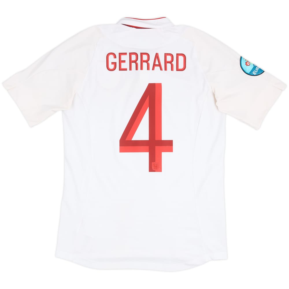 2012-13 England Home Shirt Gerrard #4 - 5/10 - (S)