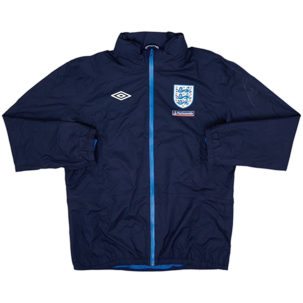 2010-11 England Umbro Hooded Rain Jacket - 7/10 - (L)