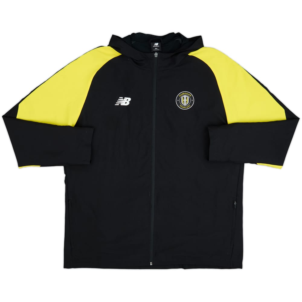 2020-21 Harrogate Town New Balance Hooded Track Jacket - 6/10 - (XXL)