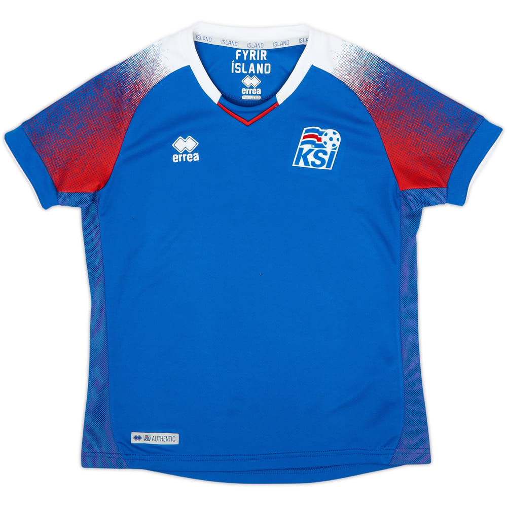 2018-19 Iceland Home Shirt - 8/10 - (XXS)