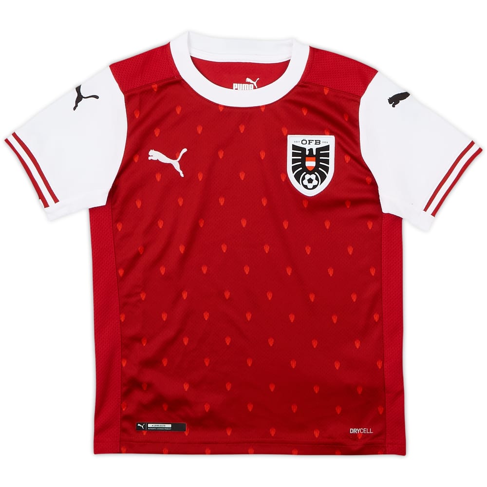 2020-22 Austria Home Shirt - 8/10 - (S.Boys)