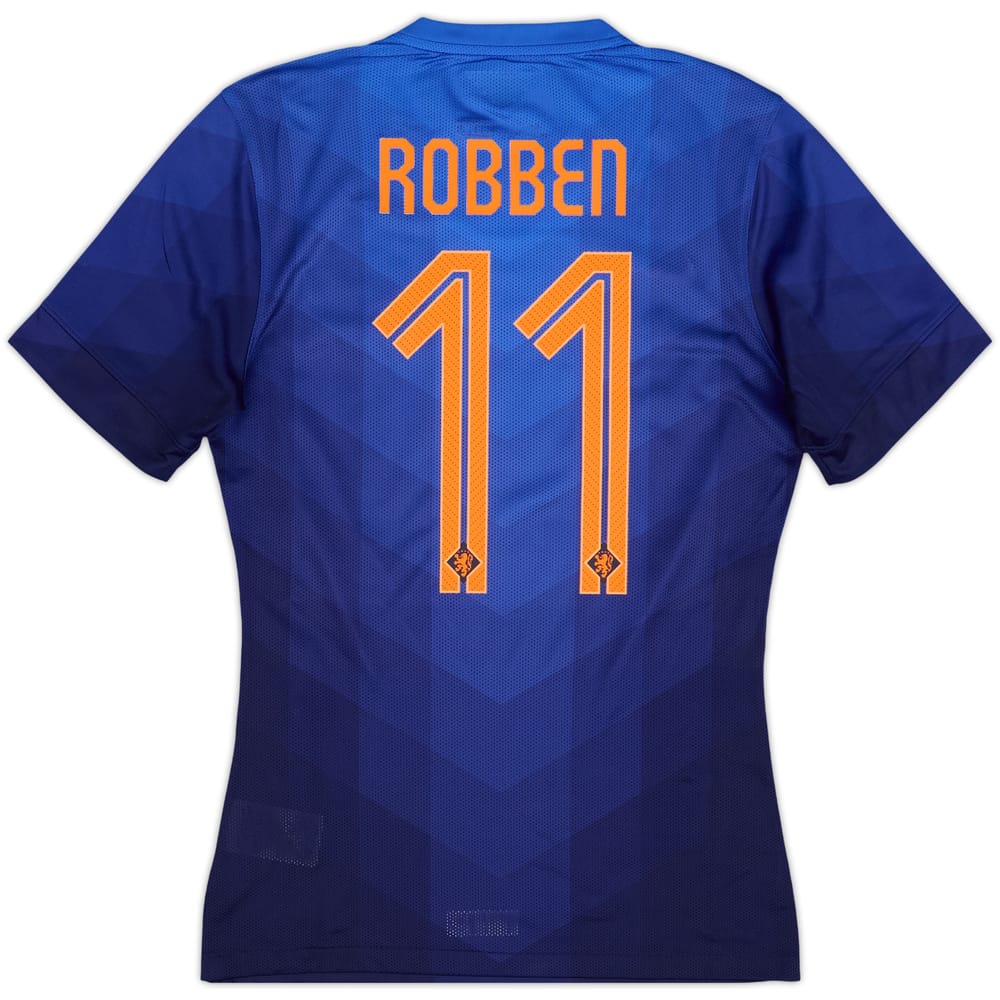 2014-15 Netherlands Authentic Away Shirt Robben #11 - 9/10 - (S)