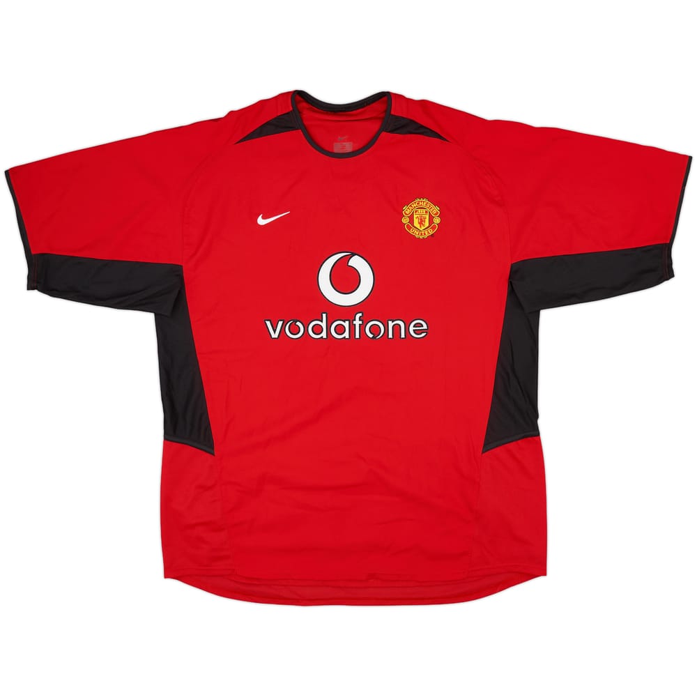 2002-04 Manchester United Home Shirt Albiston - 8/10 - (XL)