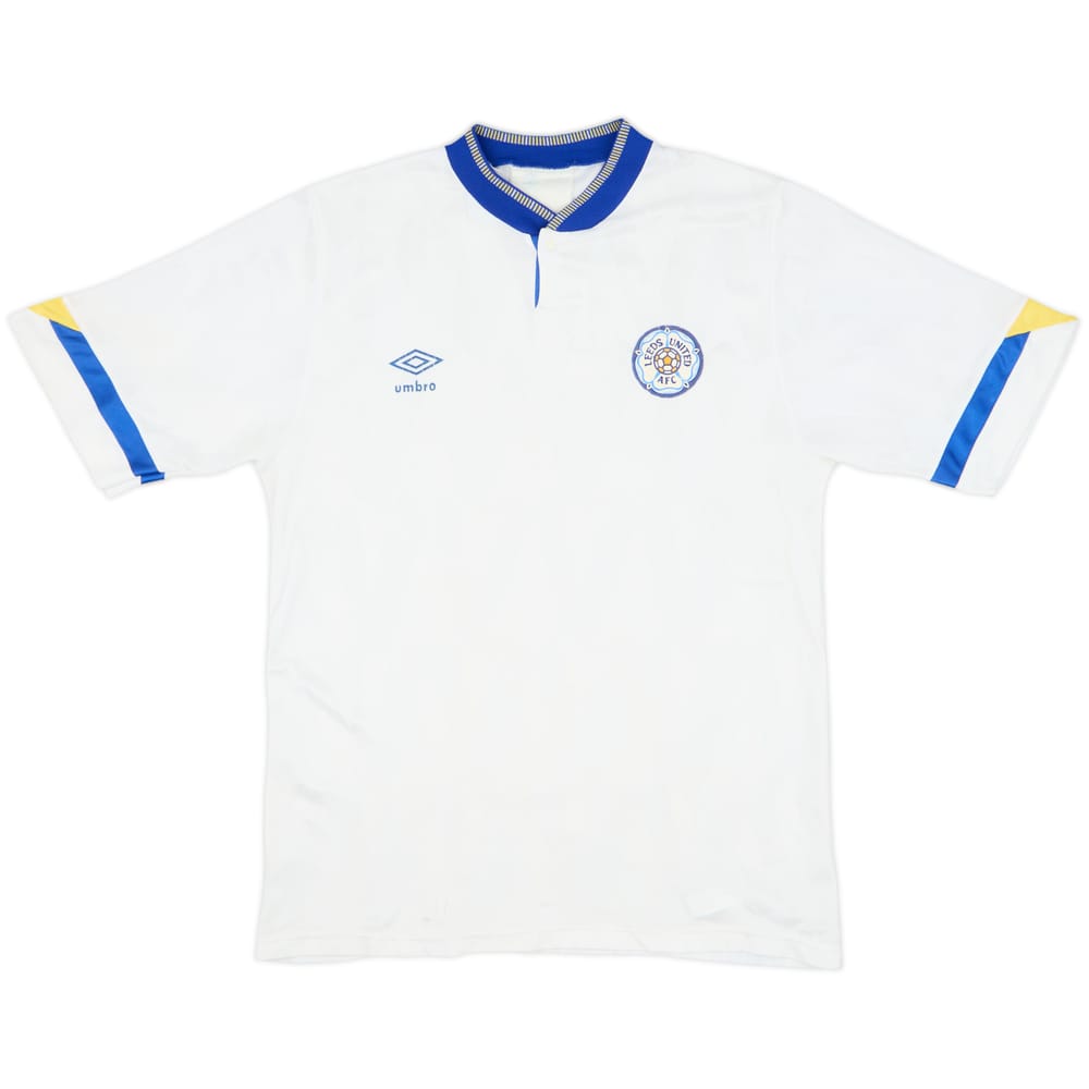 1990-91 Leeds United Home Shirt - 5/10 - (M)