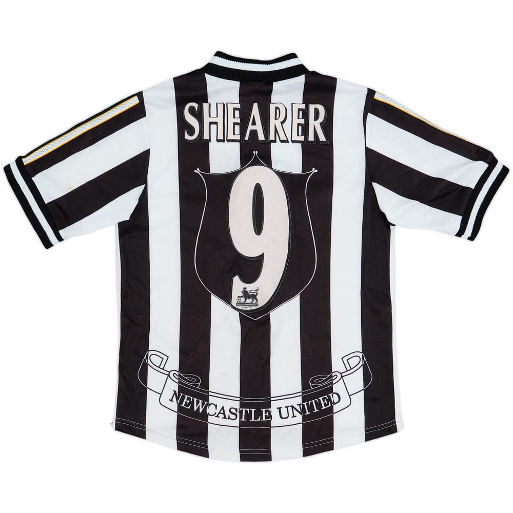 1997-99 Newcastle Home Shirt Shearer #9 - 8/10 - (L.Boys)