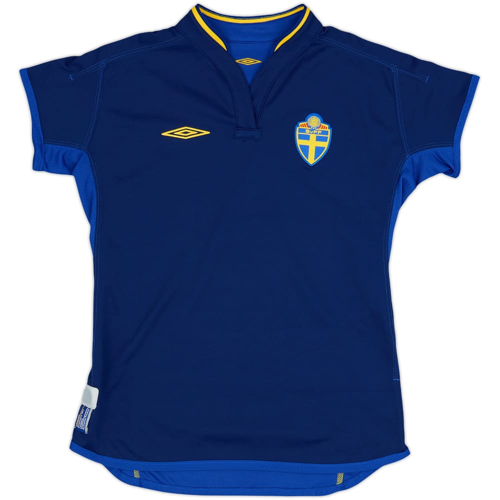 2003-04 Sweden Away Shirt - 9/10 - (Women's S)