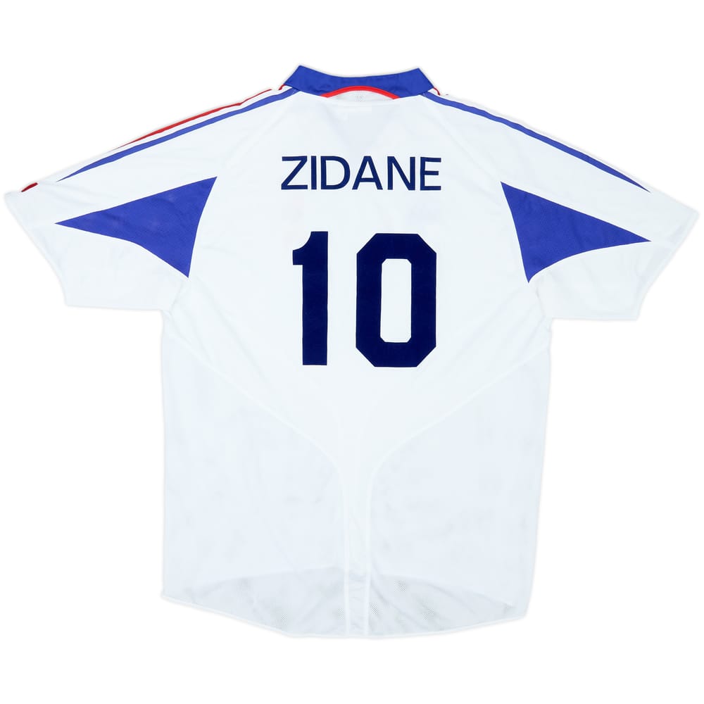 2004-06 France Away Shirt Zidane #10 - 5/10 - (XL)