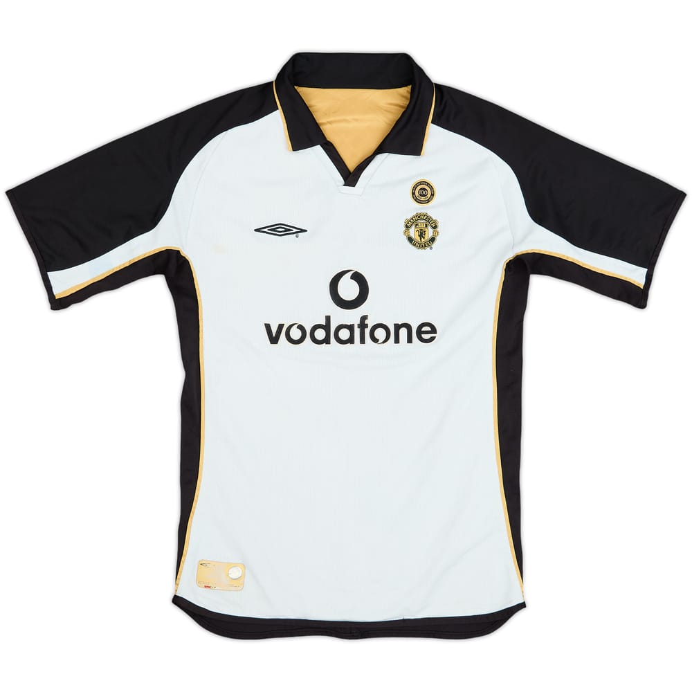 2001-02 Manchester United Centenary Away/Third Shirt - 5/10 - (L.Boys)
