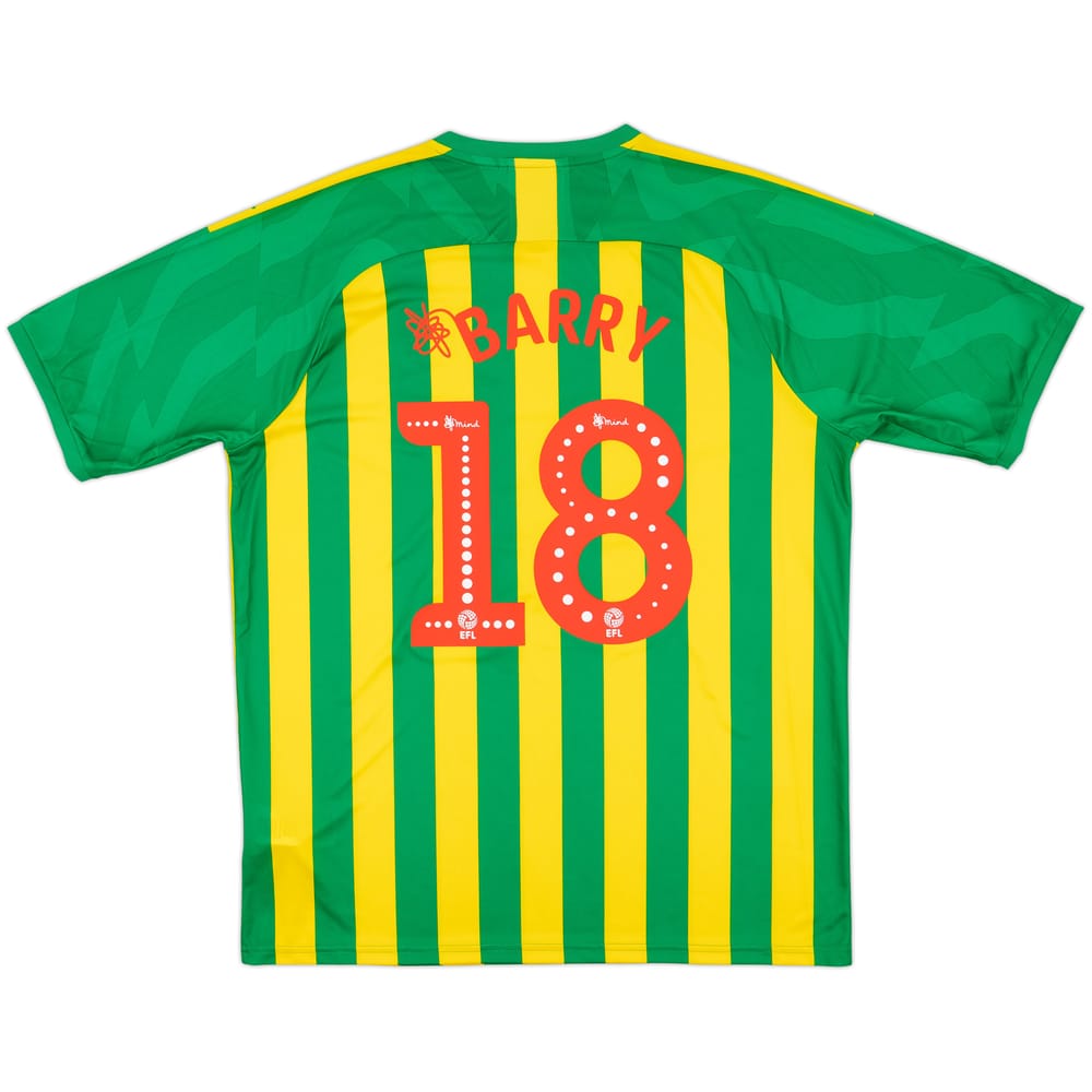 2019-20 West Brom Away Shirt Barry #18 - 10/10 - (XL)