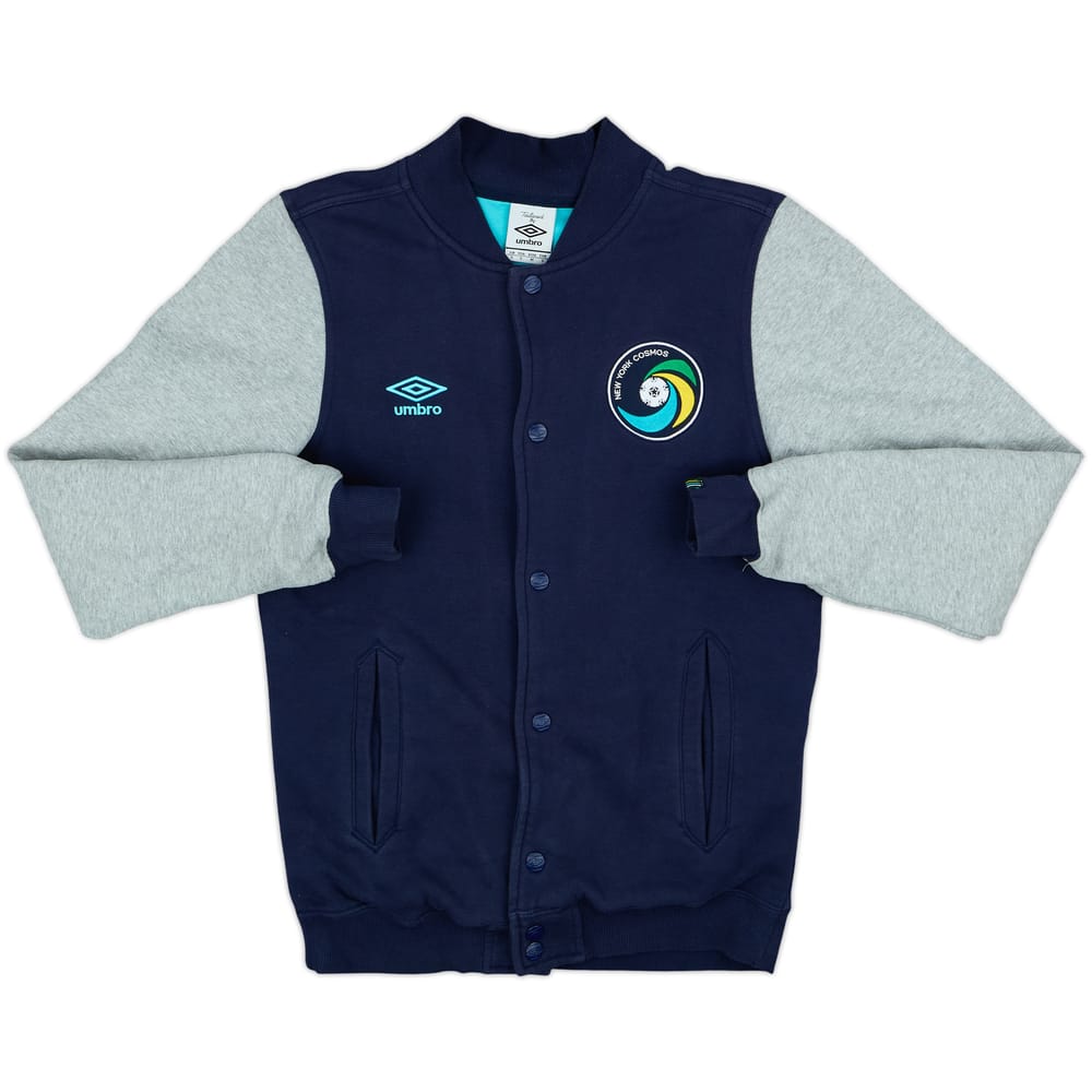 2011-12 New York Cosmos Umbro Bomber Jacket - 8/10 - (S)