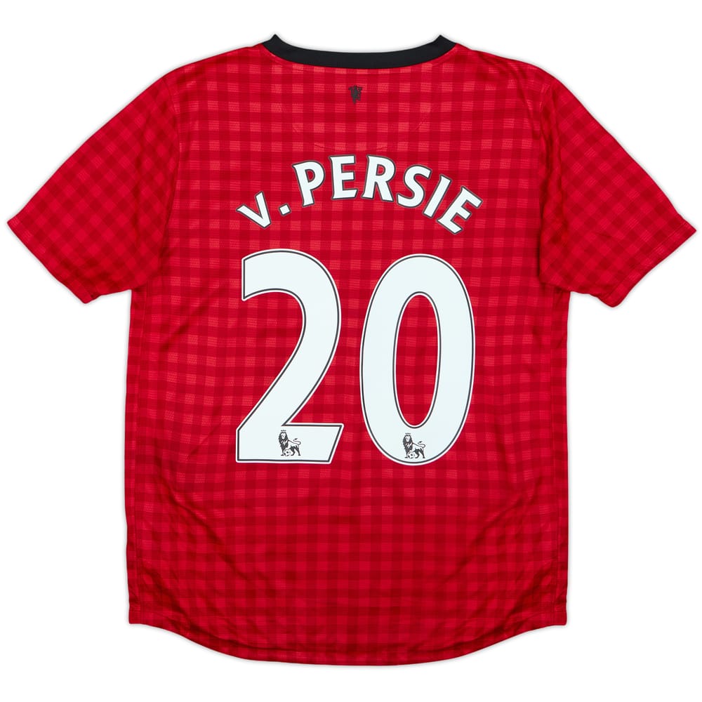2012-13 Manchester United Home Shirt V.Persie #20 - 8/10 - (14-15 Years)