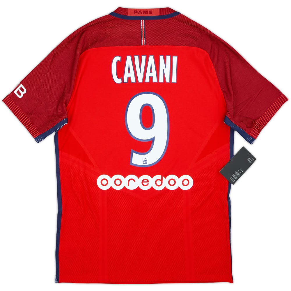 2016-17 Paris Saint-Germain Authentic Away Shirt Cavani #9 (M)