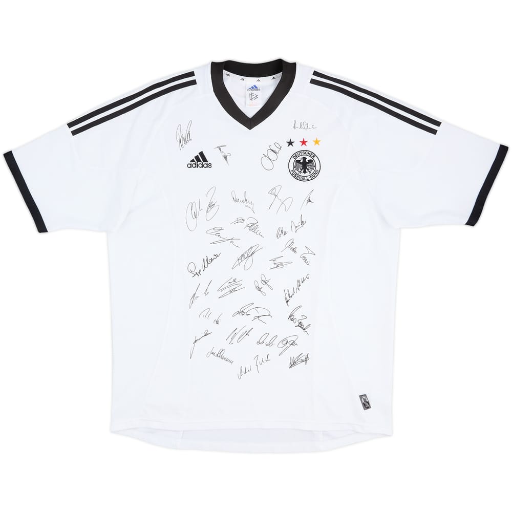 2002-04 Germany 'Signed' Home Shirt - 8/10 - (XL)