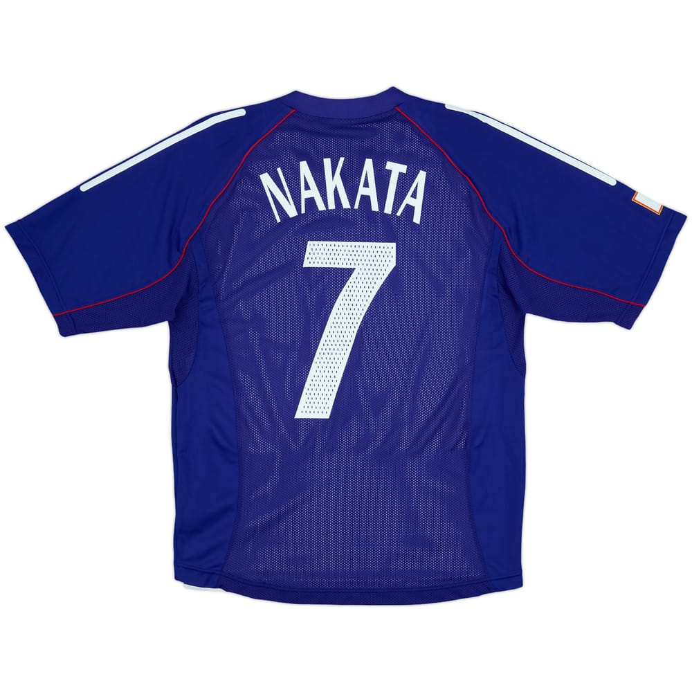 2002-04 Japan Player Issue Home Shirt Nakata #7 - 8/10 - (M)