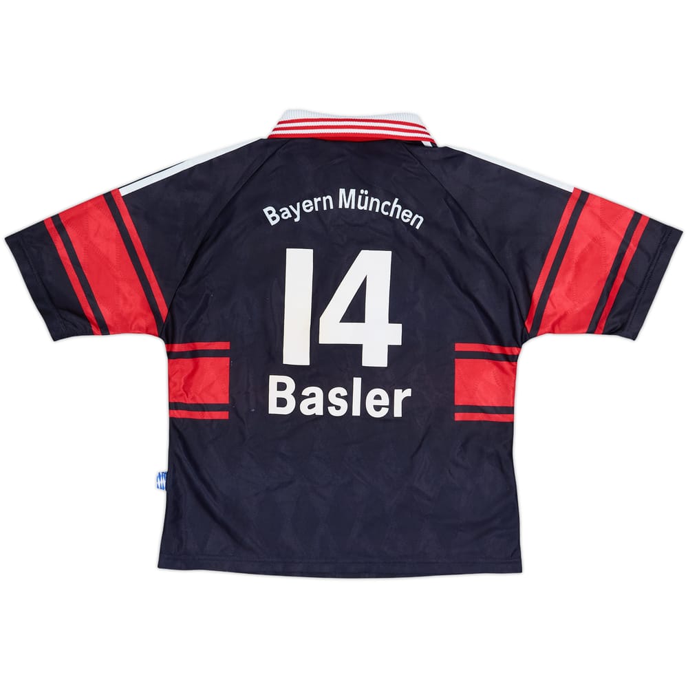 1997-99 Bayern Munich Home Shirt Basler #14 - 6/10 - (13-14 Years)