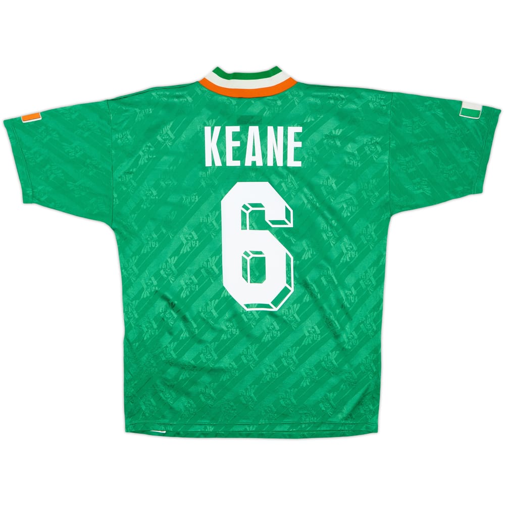 1994 Ireland Home Shirt Keane #6 - 7/10 - (M)