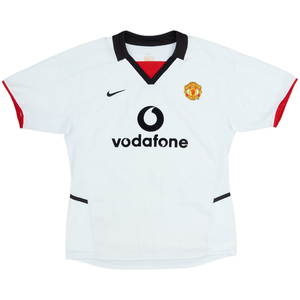 2002-03 Manchester United Away Shirt - 5/10 - (13-14 Years)