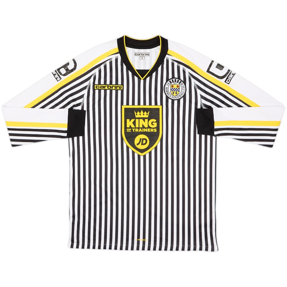 2014-15 St Mirren Home L/S Shirt - 6/10 - (M)