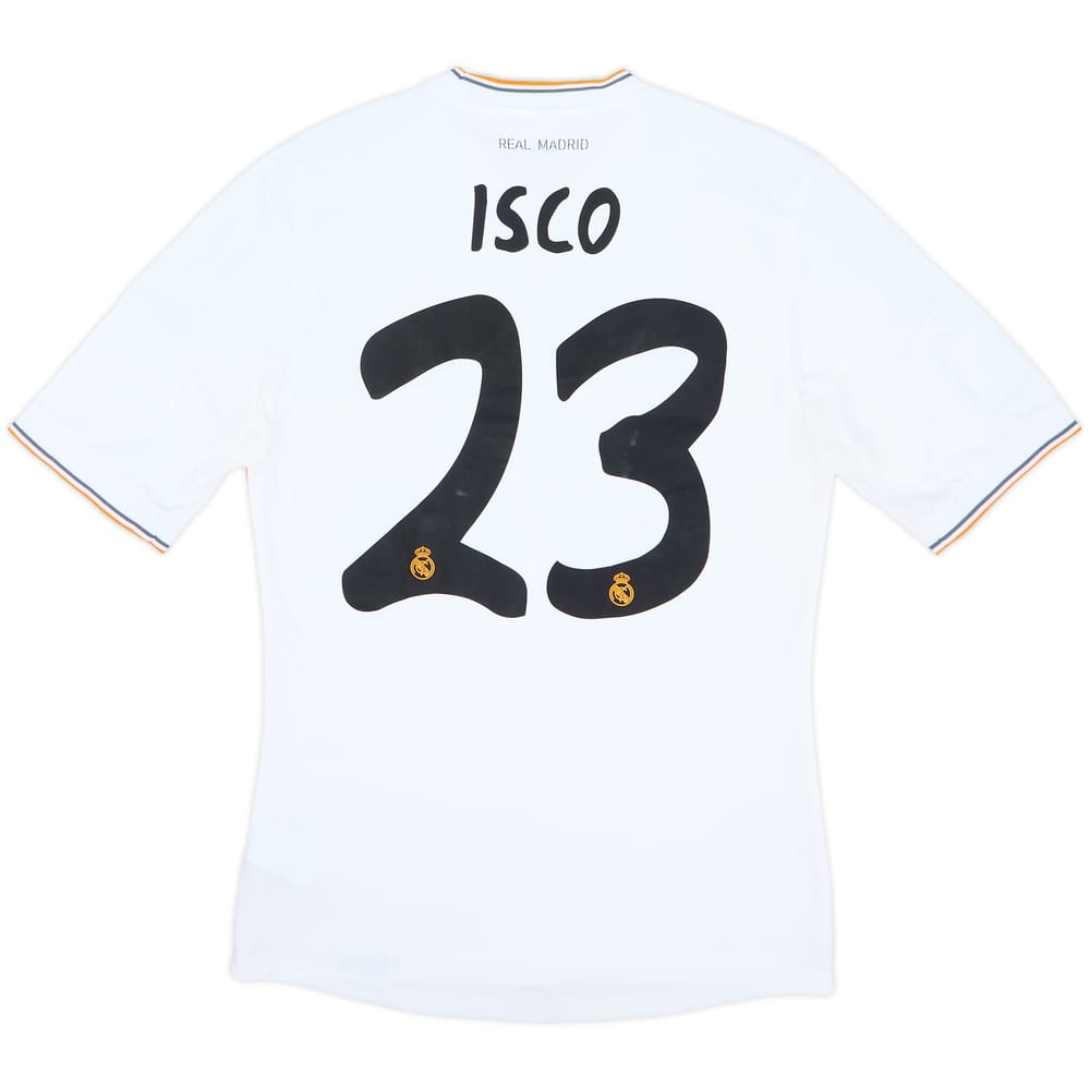 2013-14 Real Madrid Home Shirt Isco #23 - 5/10 - (S)