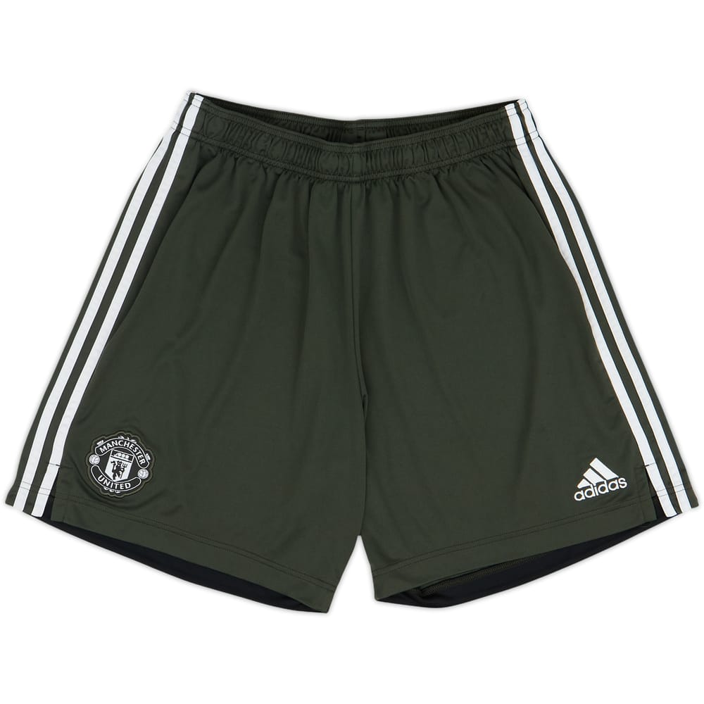 2019-20 Manchester United adidas Training Shorts - 9/10 - (M)