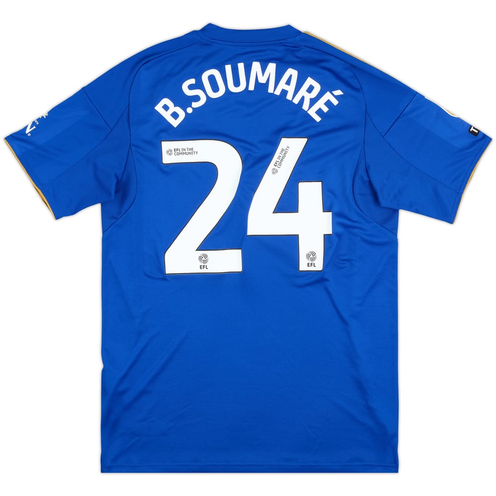 2025-26 Leicester Match Issue Home Shirt B.Soumare #24