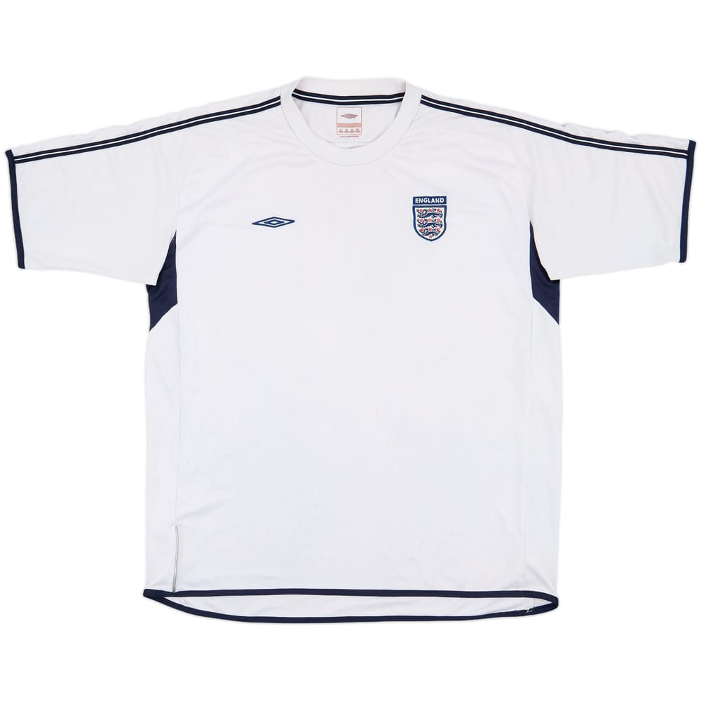 2001-02 England Umbro Training Shirt - 5/10 - (XL)