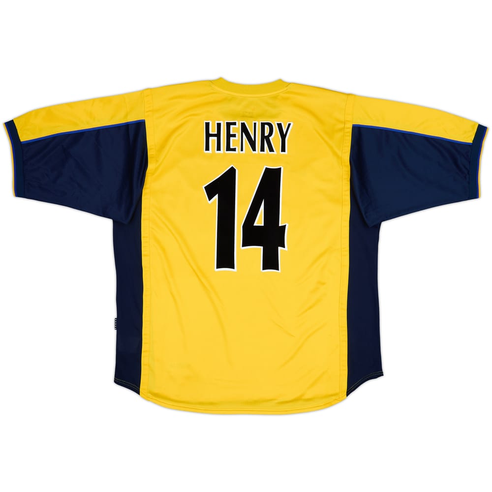 1999-01 Arsenal Away Shirt Henry #14 - 8/10 - (XXL)
