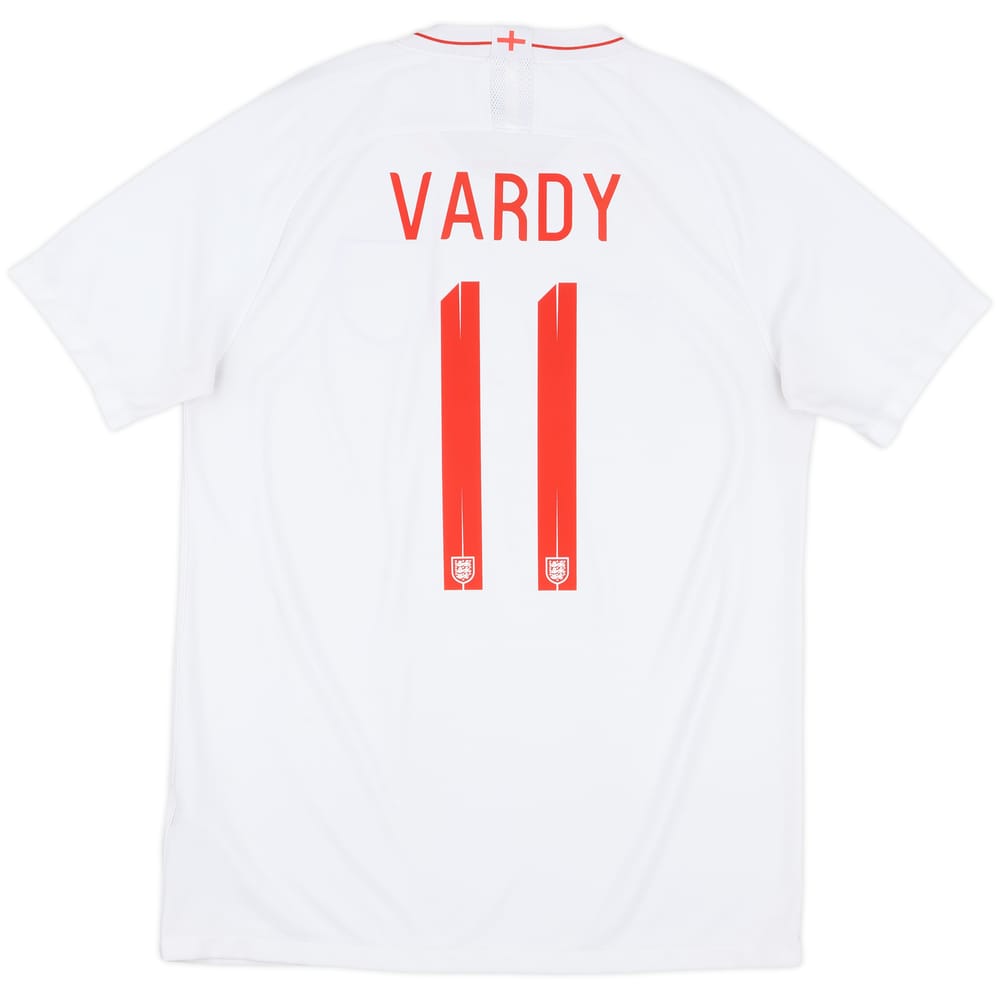 2018-19 England Home Shirt Vardy #11 - 6/10 - (L)