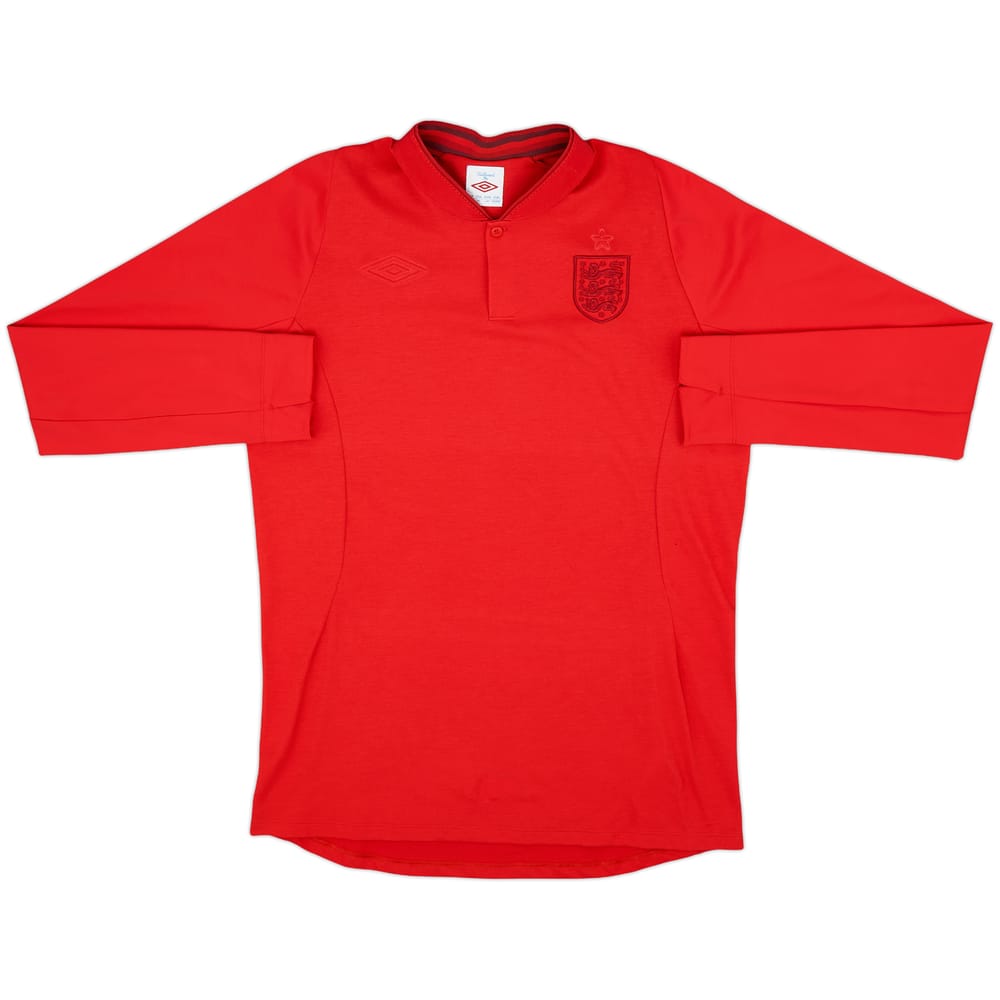 2010-11 England Special Edition Tonal L/S Shirt - 9/10 - (M)