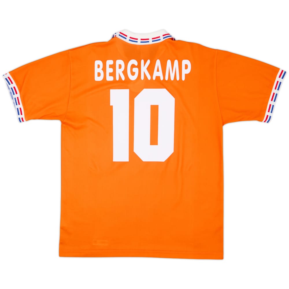 1996 Netherlands Home Shirt Bergkamp #10 - 9/10 - (XL)