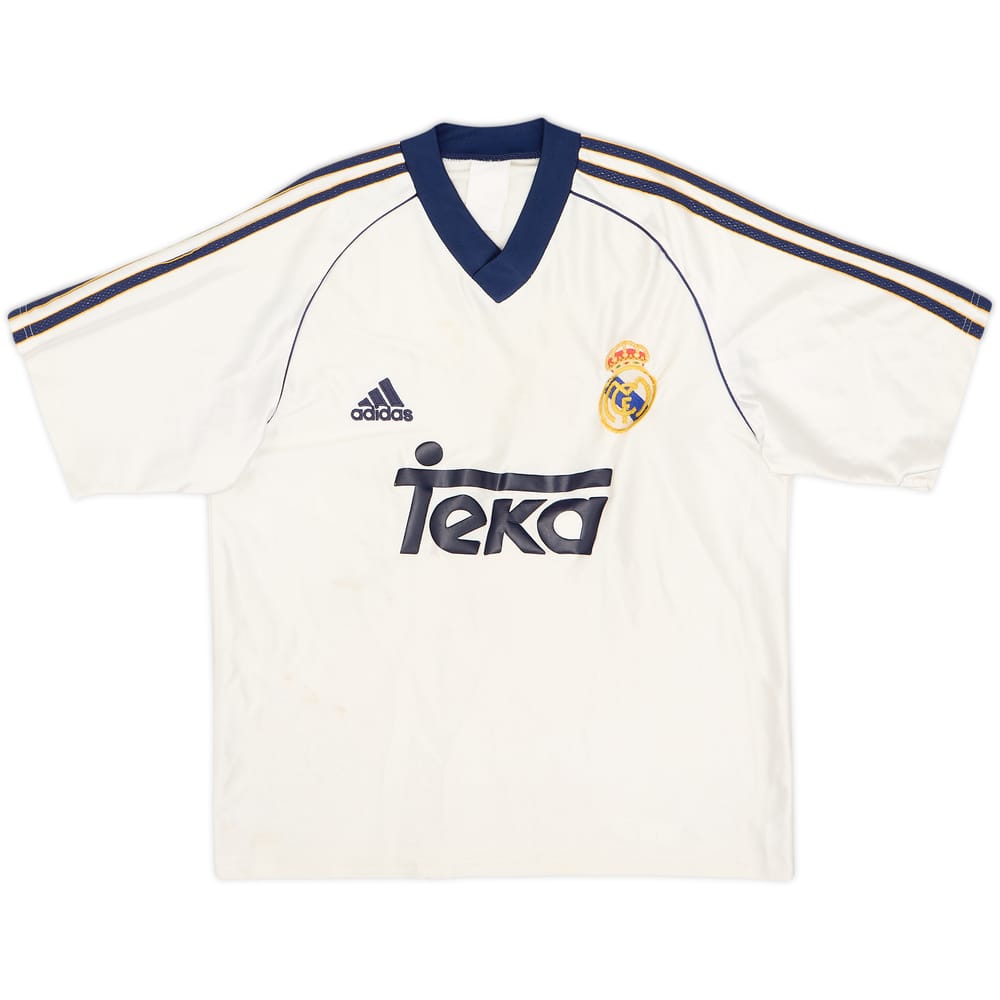 1998-00 Real Madrid Home Shirt - 6/10 - (13-14 Years)