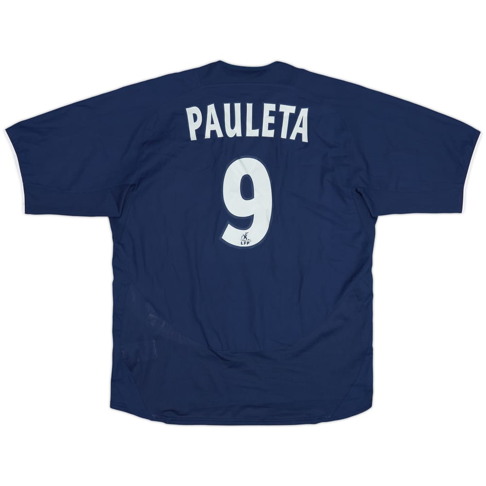 2003-04 Paris Saint-Germain Home Shirt Pauleta #9 - 5/10 - (L)
