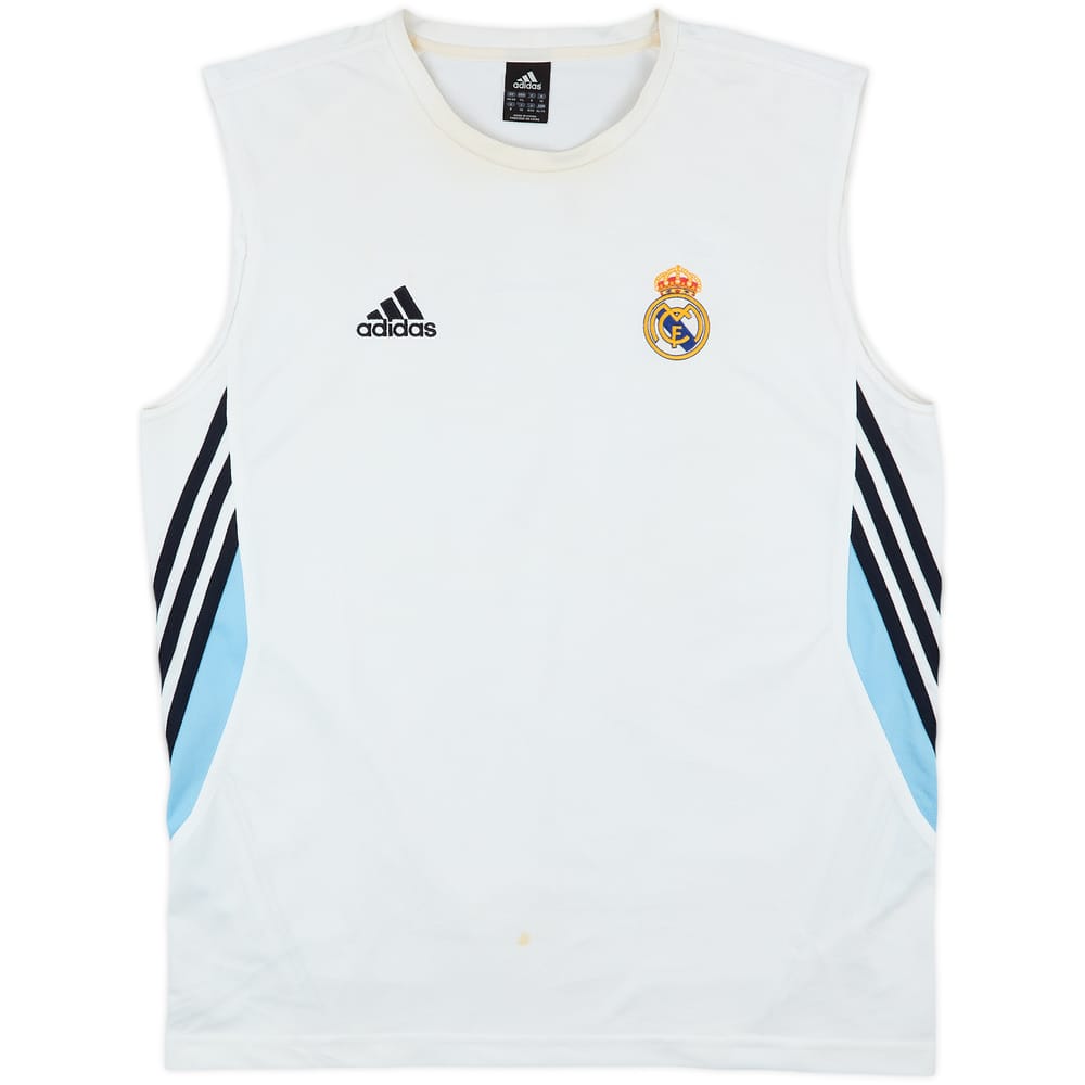 2003-04 Real Madrid adidas Training Vest - 6/10 - (XXL)