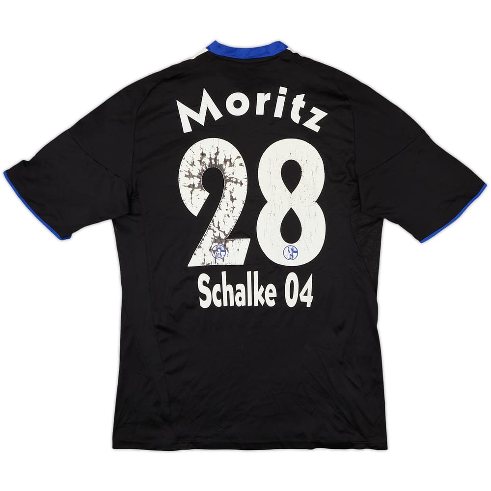 2009-10 Schalke Player Issue Away Shirt Moritz #28 - 4/10 - (L)