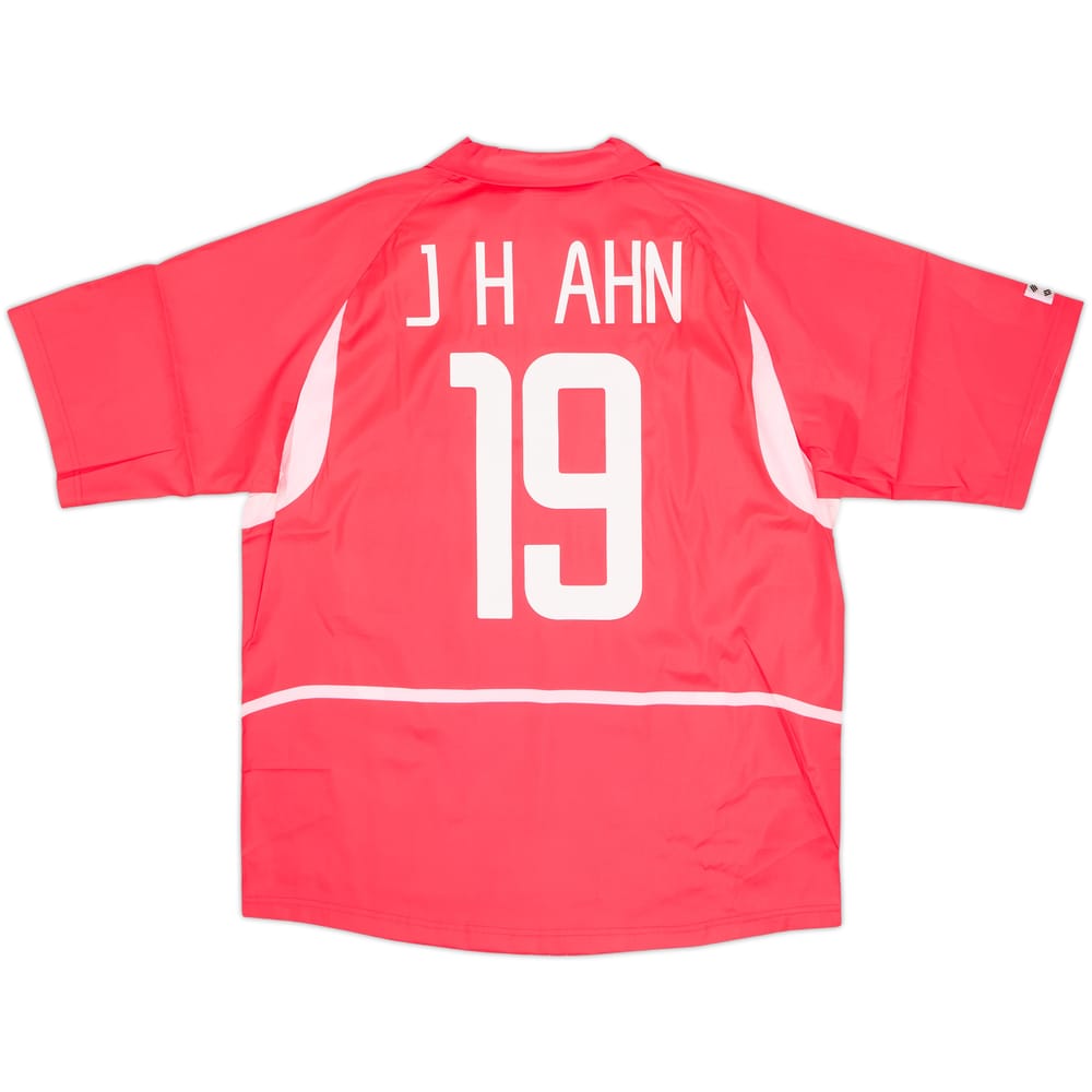 2002-03 South Korea Home Shirt J.H.Ahn #19 (XL)