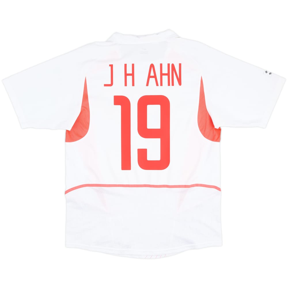 2002-03 South Korea Away Shirt J H Ahn #19 - 8/10 - (L)