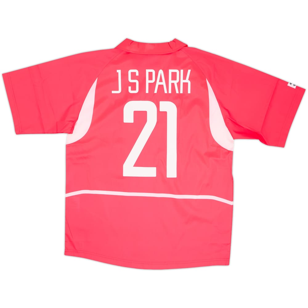 2002-03 South Korea Home Shirt J.S.Park #21 (L)