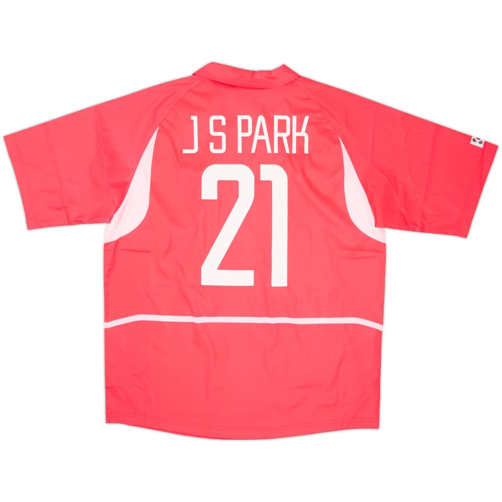 2002-03 South Korea Home Shirt J.S.Park #21 (XL)