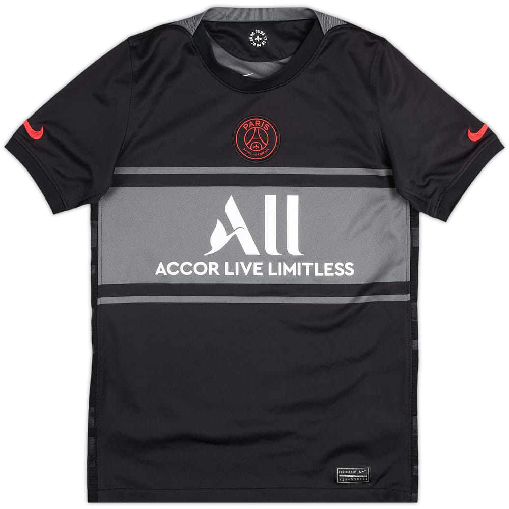 2021-22 Paris Saint-Germain Third Shirt - 10/10 - (11-12 Years)