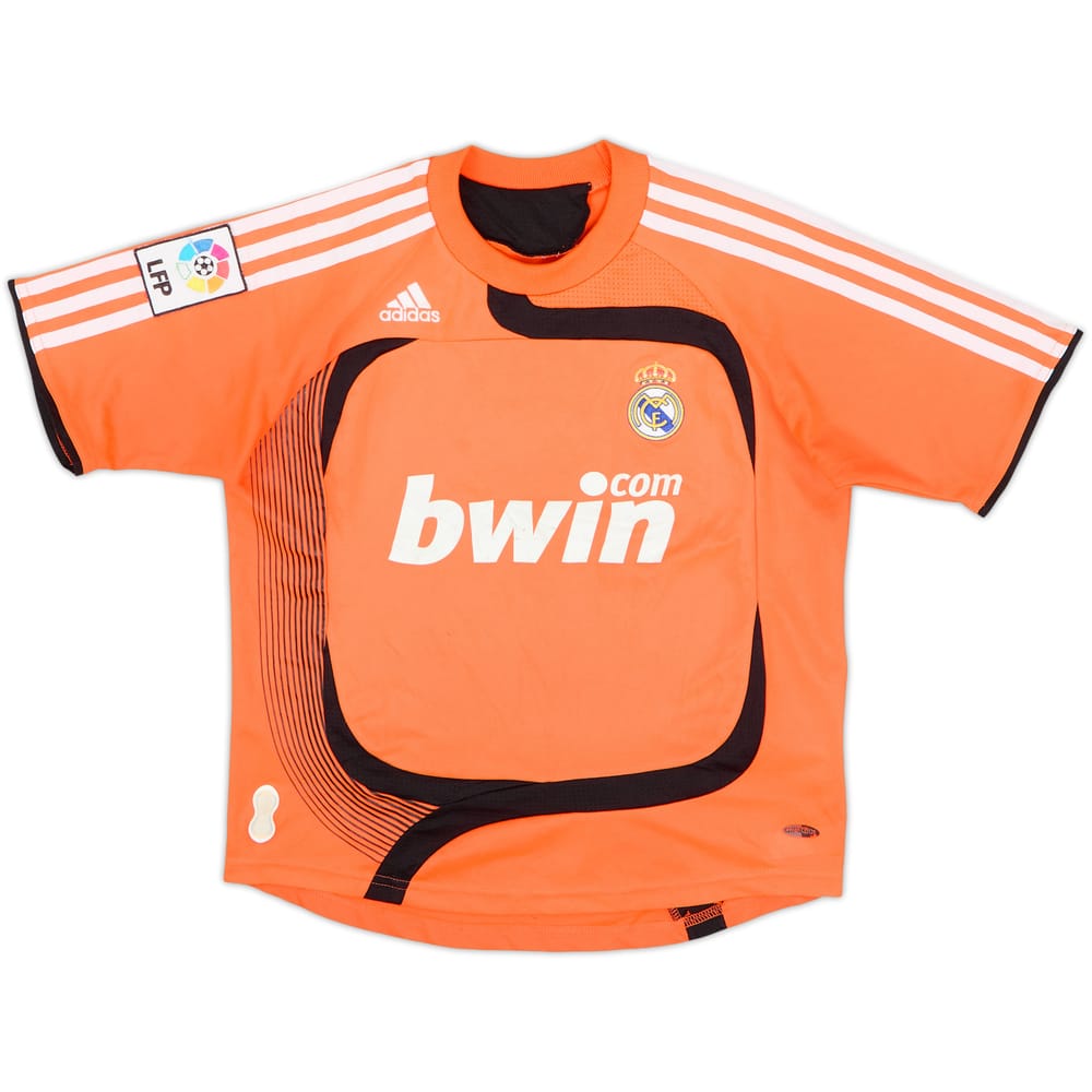 2008-09 Real Madrid GK S/S Shirt - 6/10 - (11-12 Years)