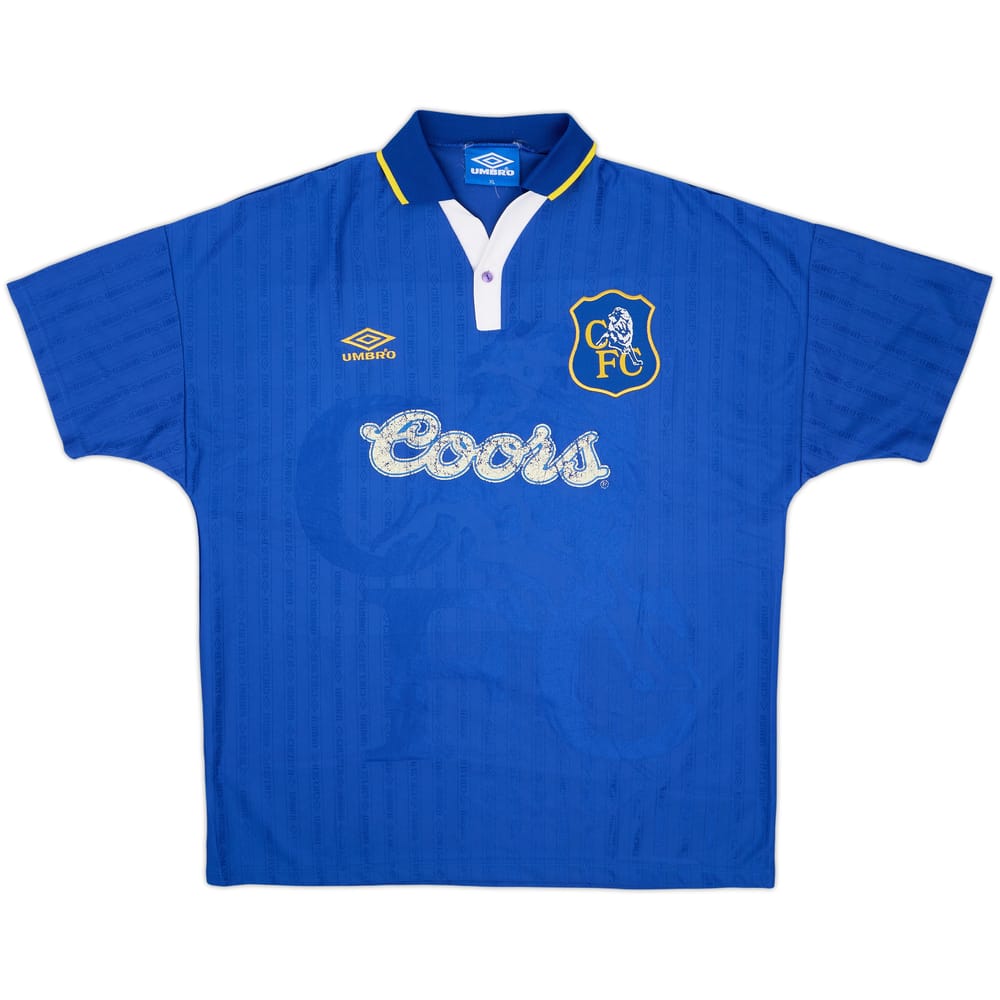 1995-97 Chelsea Home Shirt - 5/10 - (XL)