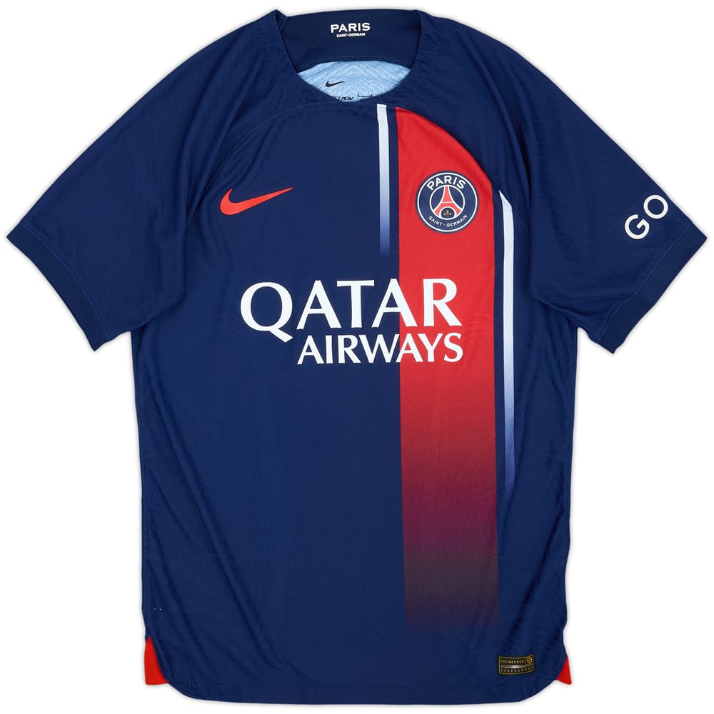 2023-24 Paris Saint-Germain Authentic Home Shirt - 8/10 - (S)