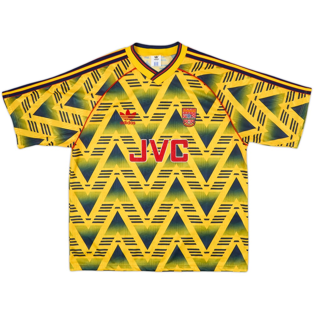 1991-93 Arsenal Away Shirt - 10/10 - (L/XL)